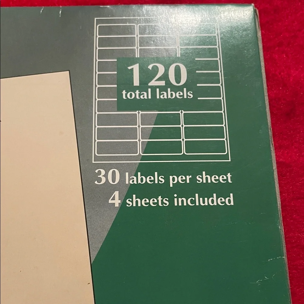 Printer Creations Clear Address Labels